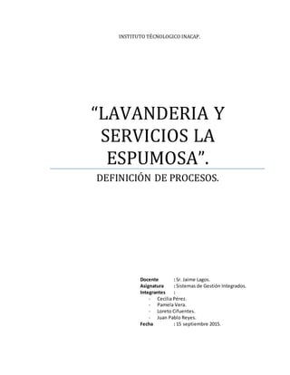 Lavandería La Espuma